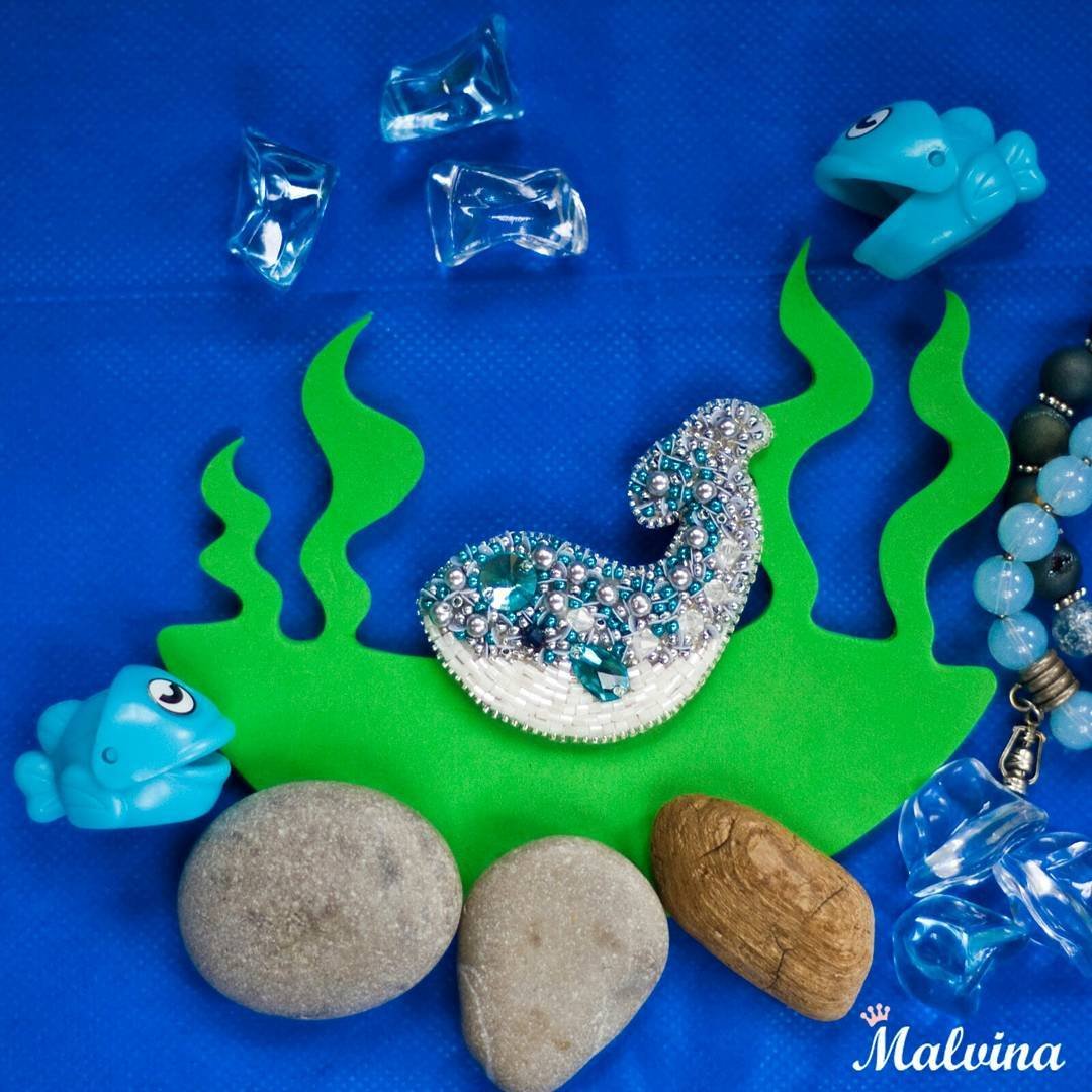Брошь «Морская сказка»